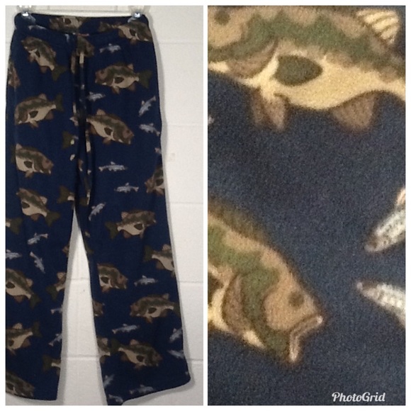 Mossimo Supply Co. Open Mouth Bass Fish Sleep Pant - Picture 4 of 9